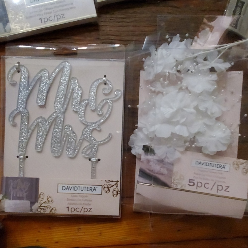 bride & groom to be decorations